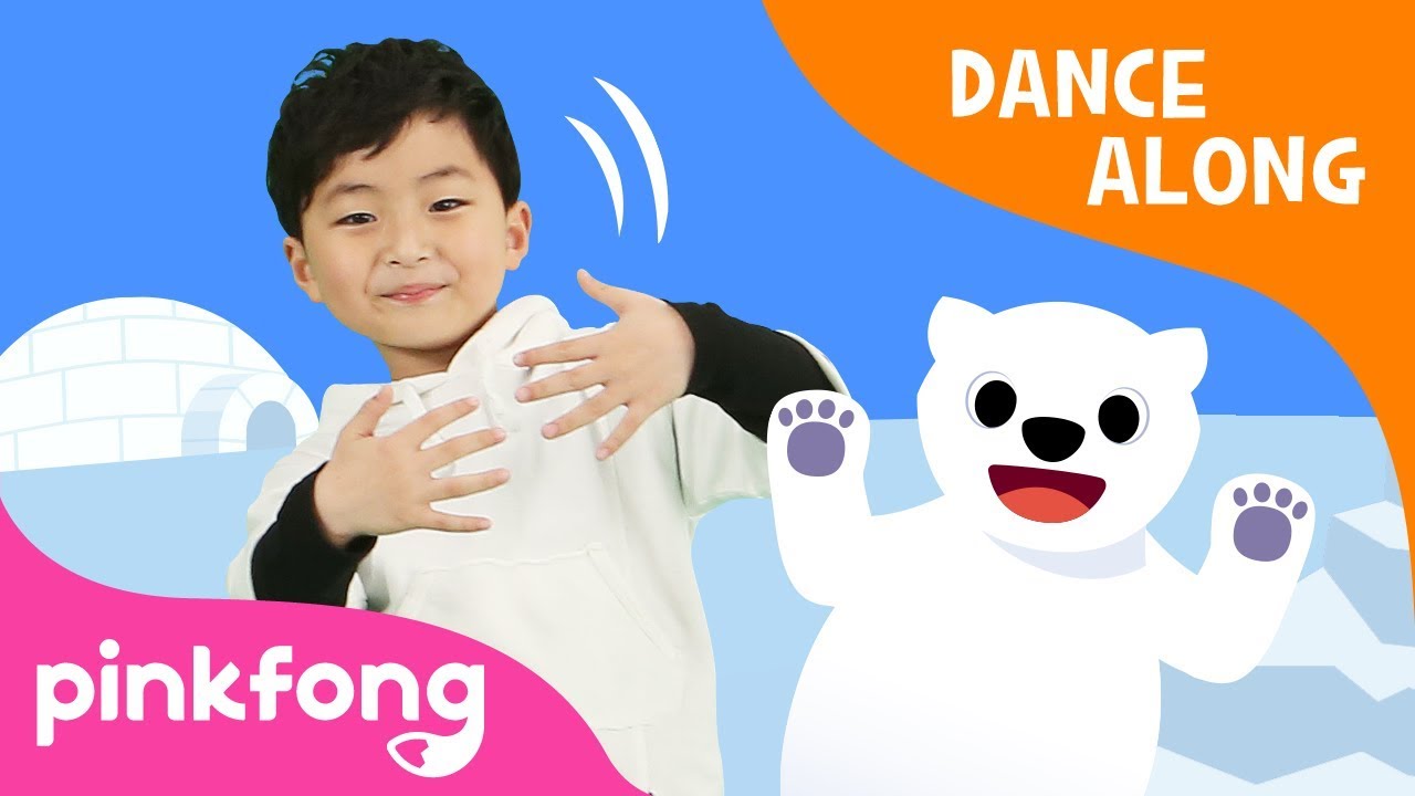 Paw Paw Polar Bear Dance Along Animal Song Pinkfong Songs For Children Youtube Polar Bear Theme Kids Songs Bear Songs