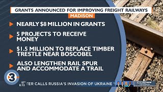 WisDOT announces $8 million in grants to improve freight railways
