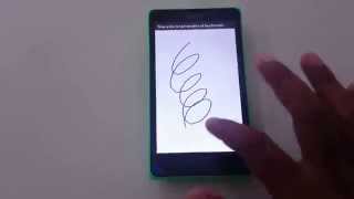 Nokia XL Touch Screen Test