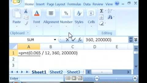 Computer Help : How to Use Excel to Calculate APR