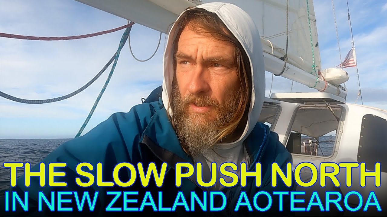 The Slow Push to the Top of The North Island of New Zealand and Catching a Kahawai Fish