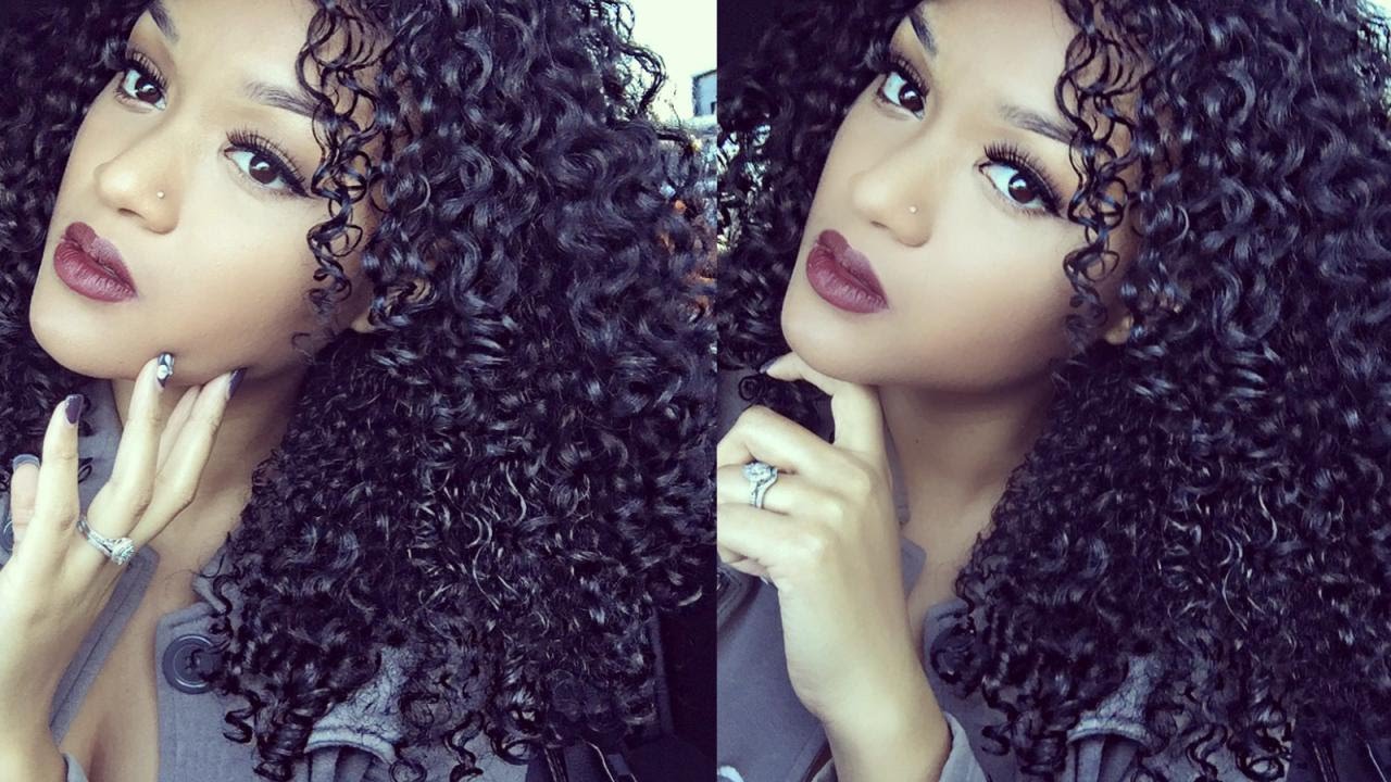 How To Get Rid Of Frizzy Curly Hair Youtube