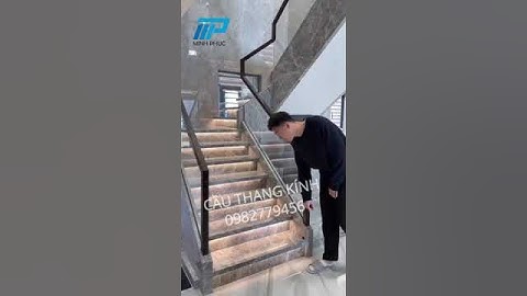 Mẫu cầu thang kính đẹp và hiện đại năm 2023 | Cầu thang kính #shorts