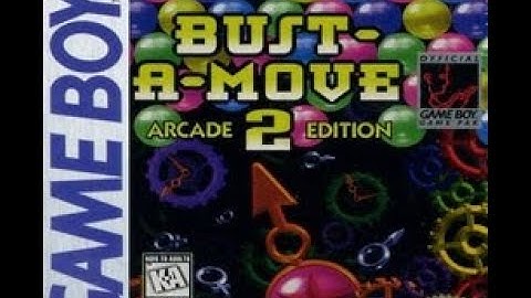 Bust A Move 2 (Arcade Edition) (GameBoy LongPlay #023) (Part 1 Of 2)