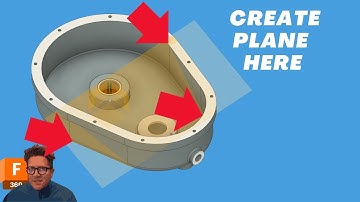 How to Use Plane Through Three Points in Fusion 360