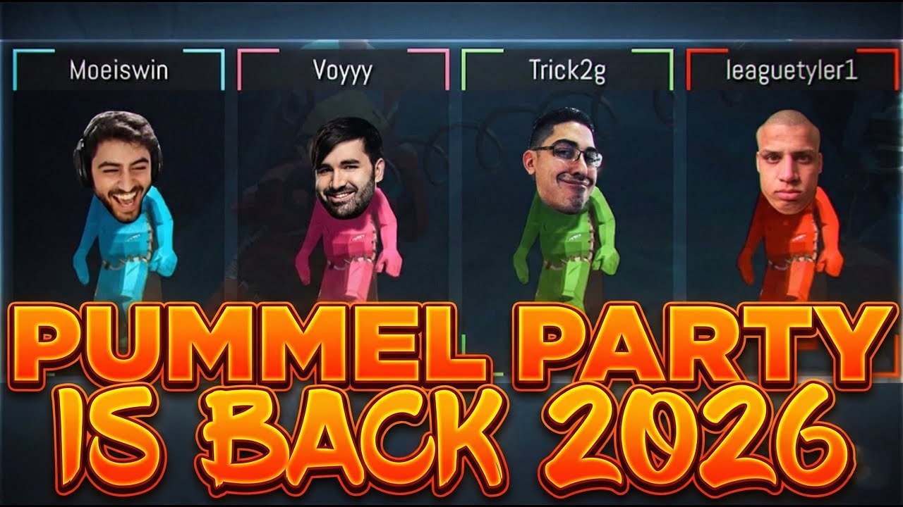 PUMMEL PARTY IS BACK AFTER 5 YEARS! Ft. Tyler1, Trick2g, Voyboy