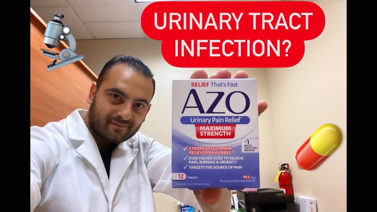 Does Azo Treat Urinary Tract Infection (Uti)? Phenazopyridine | How To Manage A Uti With Otc Meds