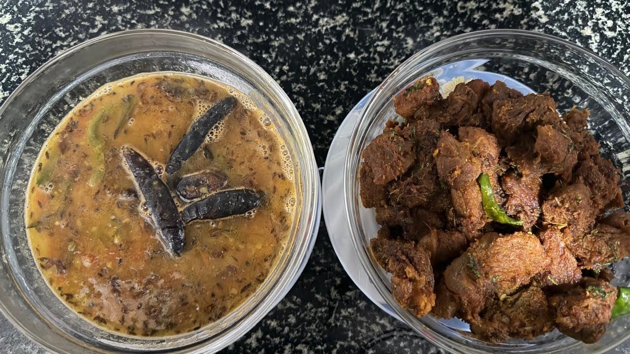 Hyderabadi khatti Dal Aur Talawa Gosht🤤|Aaj ki sehri special The world famous  khatti dal aur Talawa