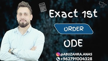 Differential eaquations - Exact 1st order ODE