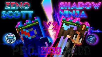 ZenoScott Vs Shadow Ninja | PG3D 1v1