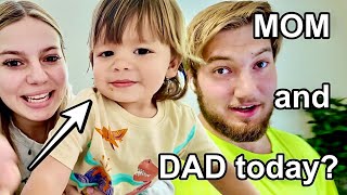 Being MOM and DAD for a day!!!