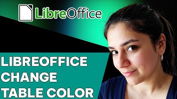 How to Change Table Color in LibreOffice Writer