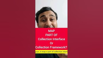 Is Map a part of Collection Framework or Collection Interface?? #shortsfeed #ytshorts #java #shorts
