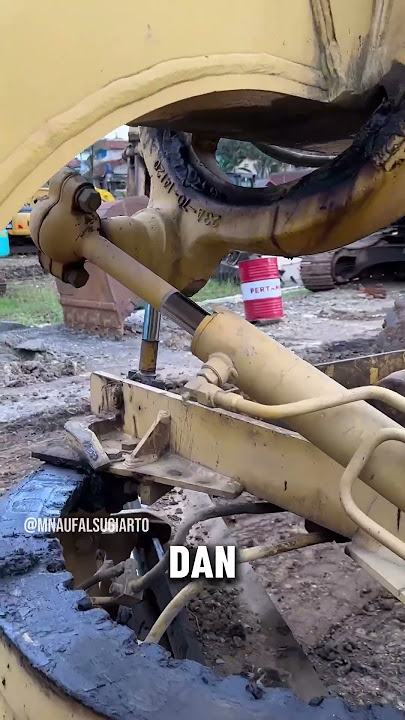 Kupas Tuntas Bagian Bagian Alat Berat Paling Sulit Motor Grader #fyp #alatberat #excavator #operator