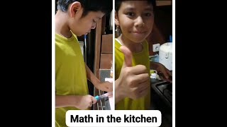 Math in the Kitchen - Percentages and Franctions in Cream Soup Recipe
