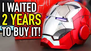 Iron Man Helmet MK 5 AutoKing Motorized Animatronic - Mega Jay Retro