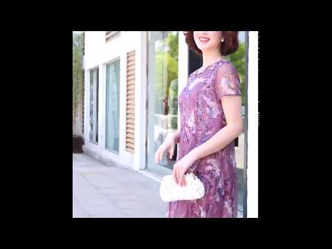 Váy phong cách Hàn dành cho phụ nữ trung niên U40-50 | Foci