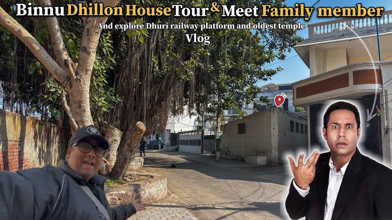 Binnu Dhillon ka Pind Dhuri 🏡 | Village Tour & Family Se Mulaqat ❤️ | Full Desi Vibes|VLOG276|