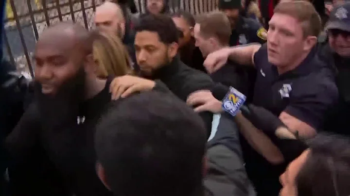 Jussie Smollett leaves jail: 'Empire' actor charged with faking attack