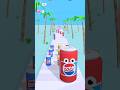 Juice Run Satisfying Mobile Game #ytshorts #shorts #youtubeshorts