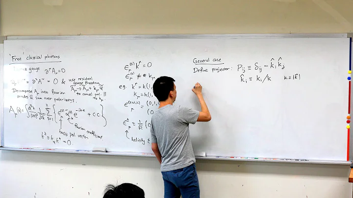 Quantum Field Theory Lecture 15 -- Helicity 1 Classical Solutions, Lagrangians for Massive Scalar