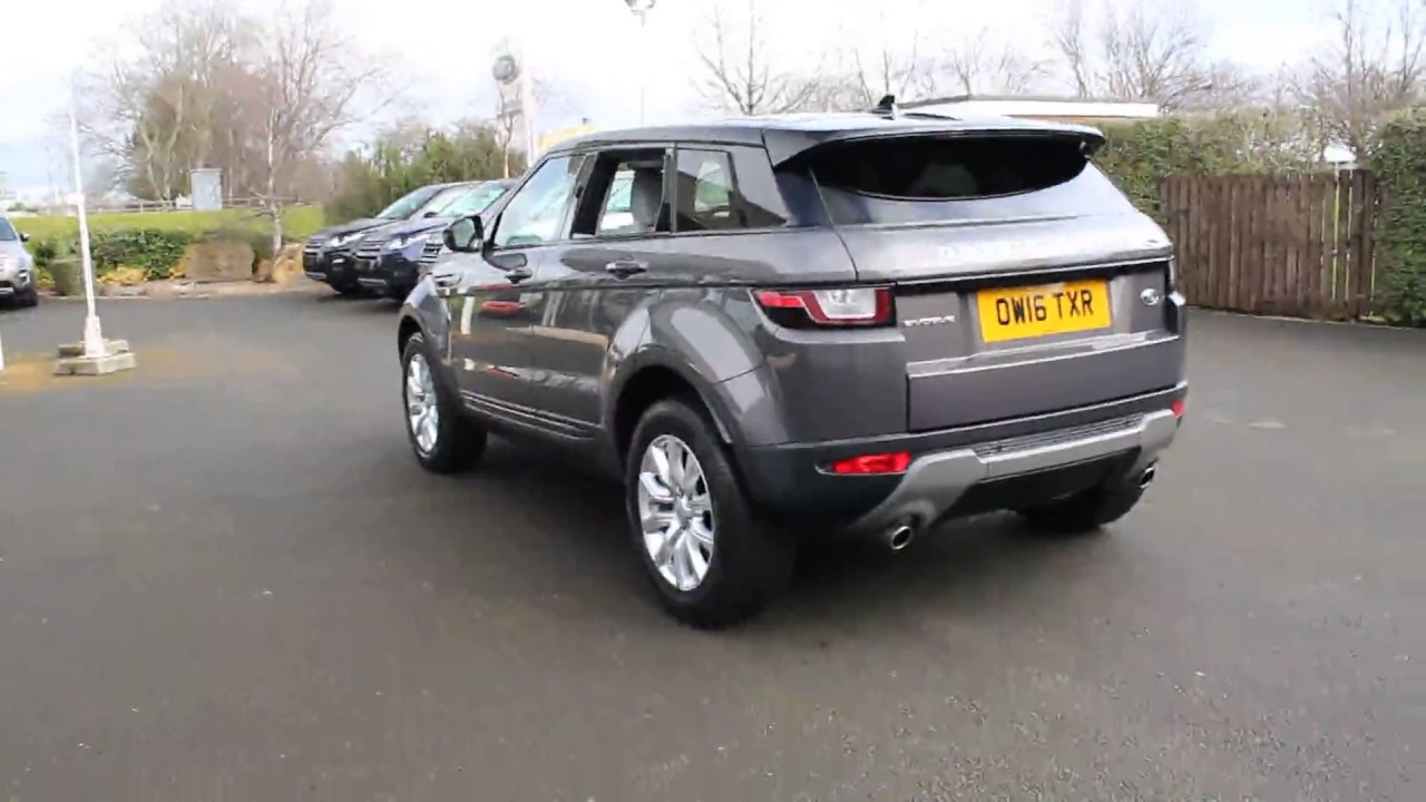 Land Rover R Rover Evoque Se Tech Td U12788 - YouTube
