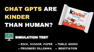 ChatGPTs are kinder than human? GABM(Generative Agent Based Modeling) paper review |Daily HR Article