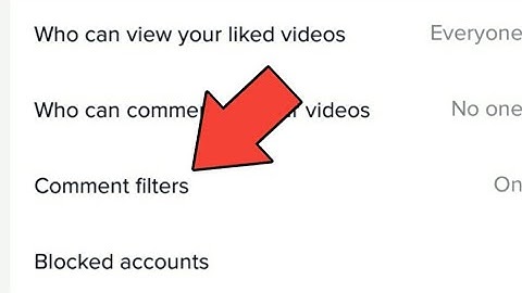 Tiktok Me Comment Kaise Off Kare | Filter Comments On Tiktok | Tik Tok Filter Comments