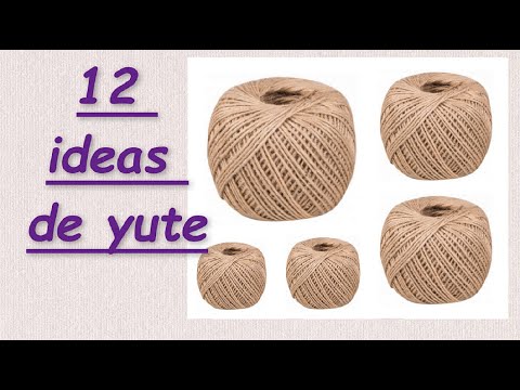 12 DIY IDEAS from jute with your own hands. Crafts made of jute with your own