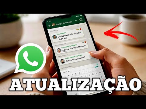 NOVA ATUALIZAÇÃO do WHATSAPP 2026!! Novidades na área