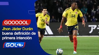 Gol de Jhon Jáder Durán en Japón vs Colombia - Partido preparatorio fecha FIFA