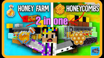Minecraft Honey Block Farm: Easiest, Automatic, ANY SIZE! 1.18+