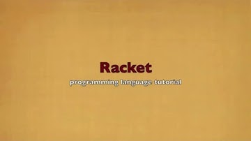 Basics of Racket/Scheme Programming Language