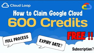 How To Get 600 Google Cloud Credits Free In 2025 Claim Credits Using Arcade Facilitator Code