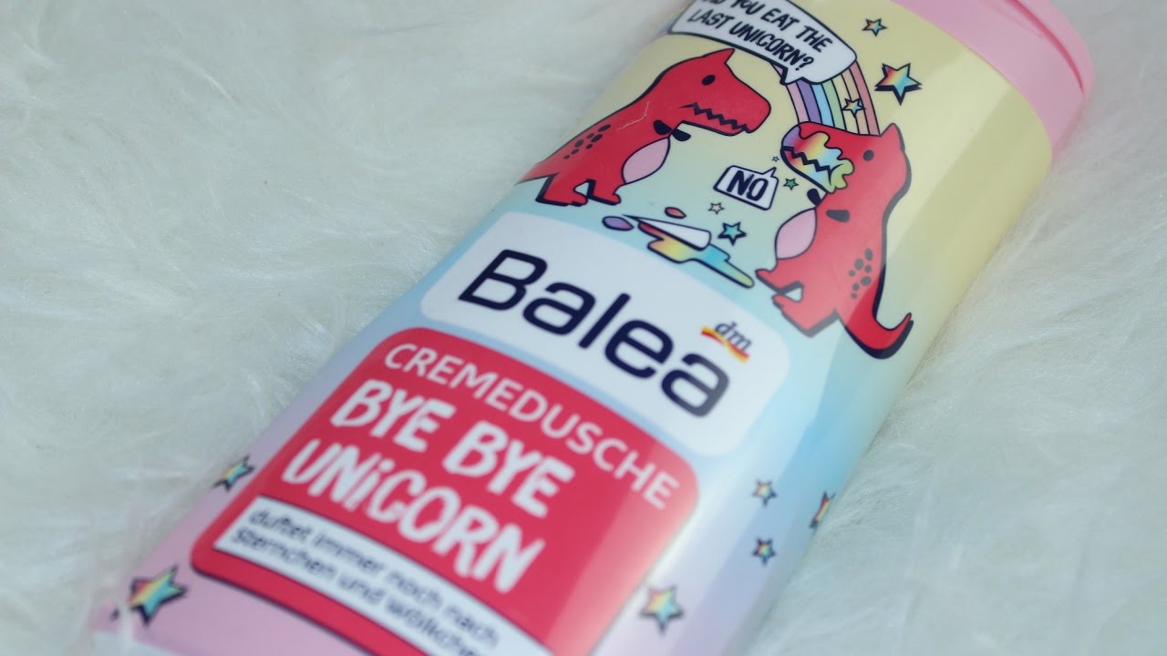 Balea Bye Bye Unicorn - Eine Anti Einhornduschen Review mit Historie zum Einhornhype - Balea Bye Bye Unicorn - Eine Anti Einhornduschen Review mit Historie zum Einhornhype