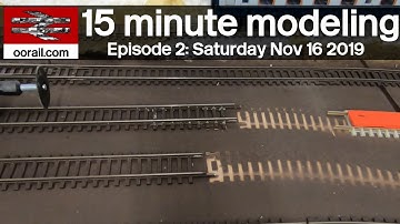oorail.com | November 16 2019 - 15 minute modeling