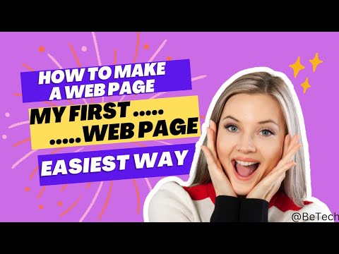 How to make a Web Page | HTML Coding in Notepad/Notepad++ | Learn With ...