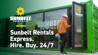 Equipment On Demand With Sunbelt Rentals Express