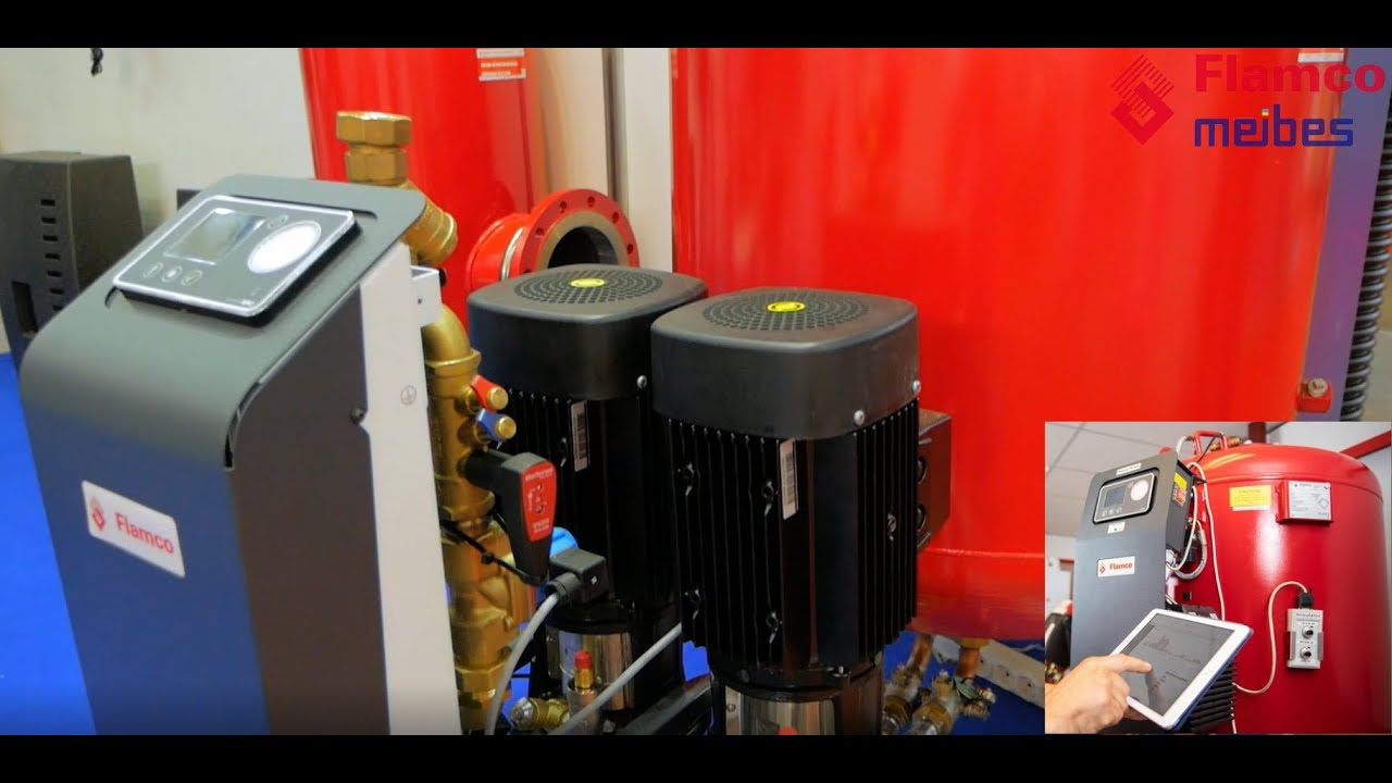 Автоматическая установка поддержания давления в системе тепло ...