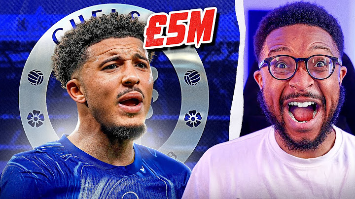 This is how I feel about Jadon Sancho Leaving Chelsea…