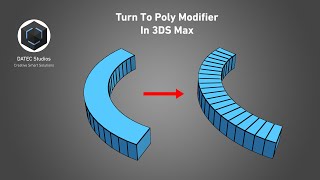 Turn to poly Modifier in 3DS Max