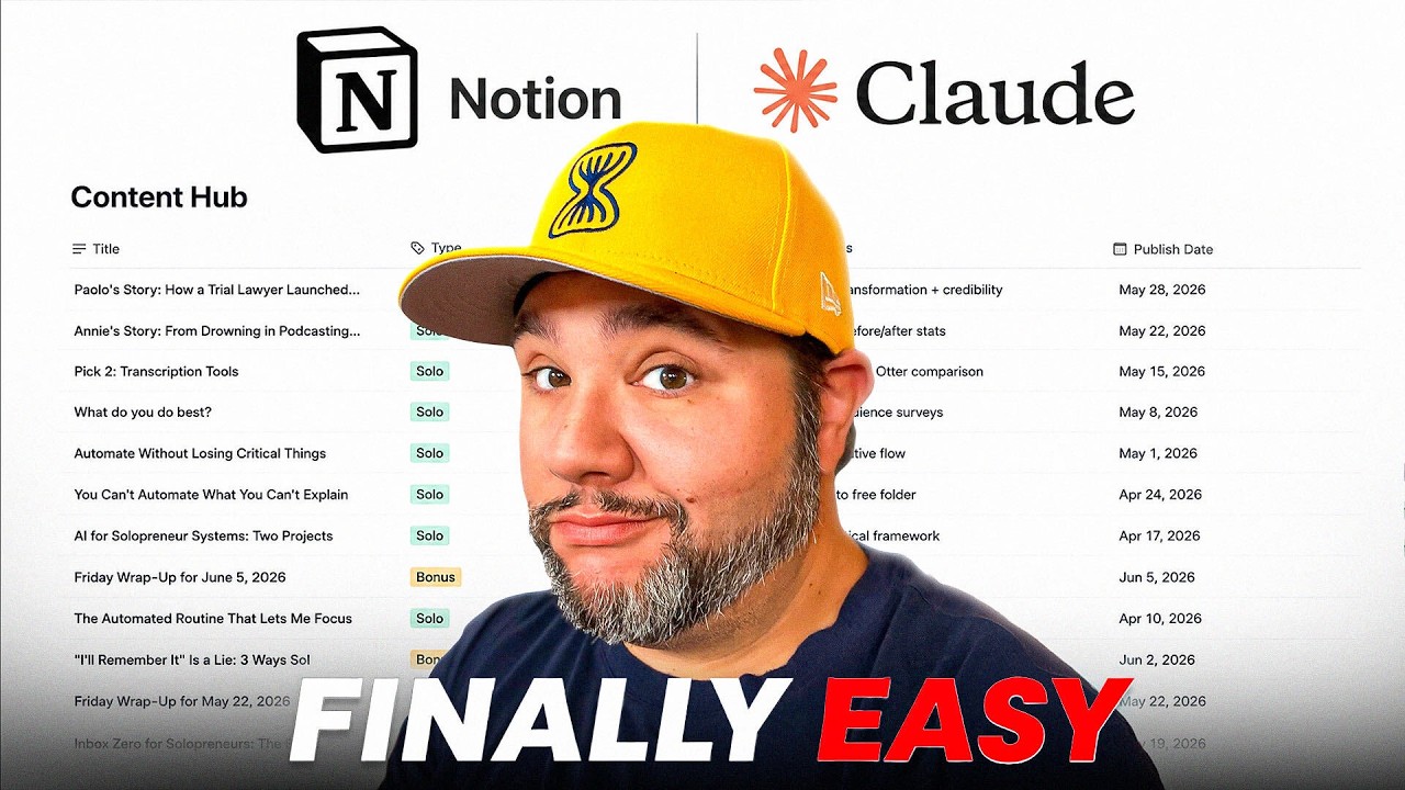 Claude + Notion: The Ultimate Workflow for Solopreneurs