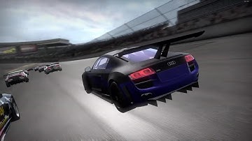 NFS Shift Matt Black & Blue Audi R8