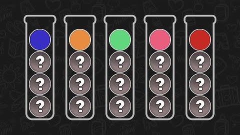 Ball Sort Puzzle Level 14 Solution