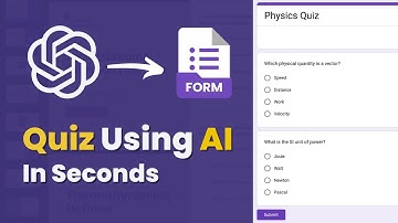 Create Quiz Questions with AI in Google Forms | MagicForm Tutorial