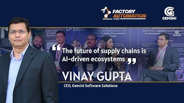 The Future of Manufacturing: AI-Driven Supply Chains | Vinay Gupta at Factory Automation Expo 2025