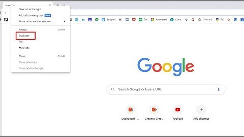 HOW TO OPEN DUPLICATE TABS IN CHROME USING SHORTCUT💥😲😲