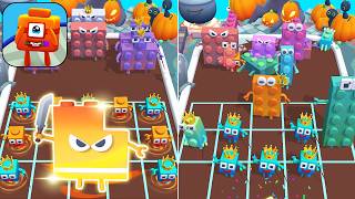 MERGE NUMBER CUBE: 3D RUN GAME - Gameplay Walkthrough Update All Levels (Part 2)