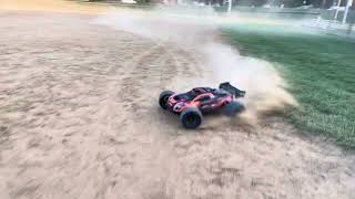 Traxxas Xrt 12s build test and tune pt.3 800kv motor 35/23 1.5 mod second test run on 8s (killa)