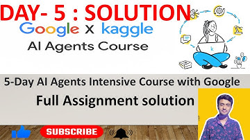 DAY -5 | KAGGLE X GOOGLE | Full Assignment solutions, #kaggle #google #ai ‪@vickyjha1232‬